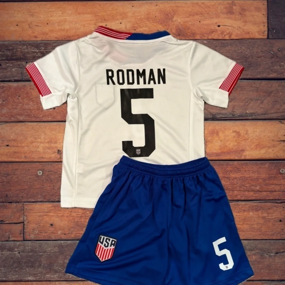 Rodman 5 Youth XL Home Jersey - Kids Soccer Size 30 NWT Extra Large SHIPS TODAY - Picture 7 of 7